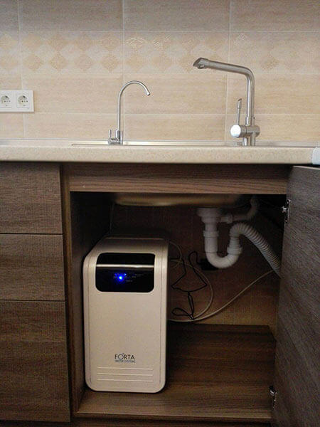 Установка фильтра FORTA 1